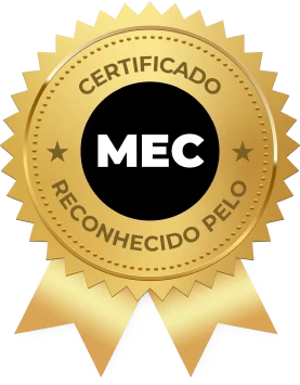 Selo: certificado reconhecido pelo MEC